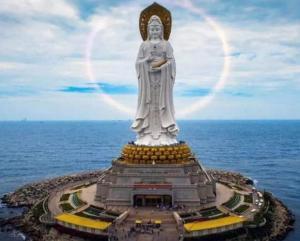 头条里的南海观音,守护南海的和平女神