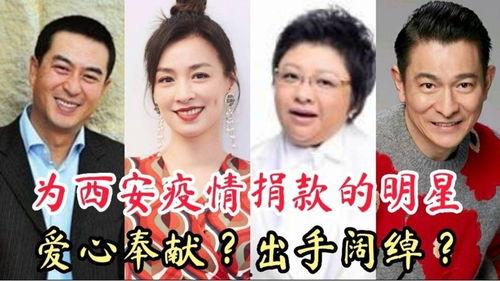 明星捐款的事件,明星捐款助力抗疫行动